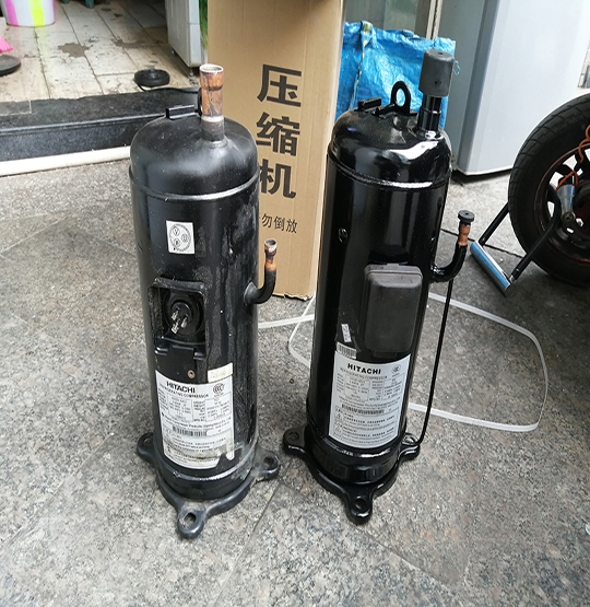 镜湖中央空调压缩机的更换维修